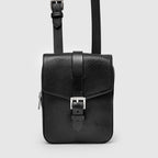 MBB 03 M Black Leather Crossbody Bag