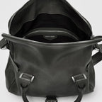 WBG 02 W Grey Leather Bag