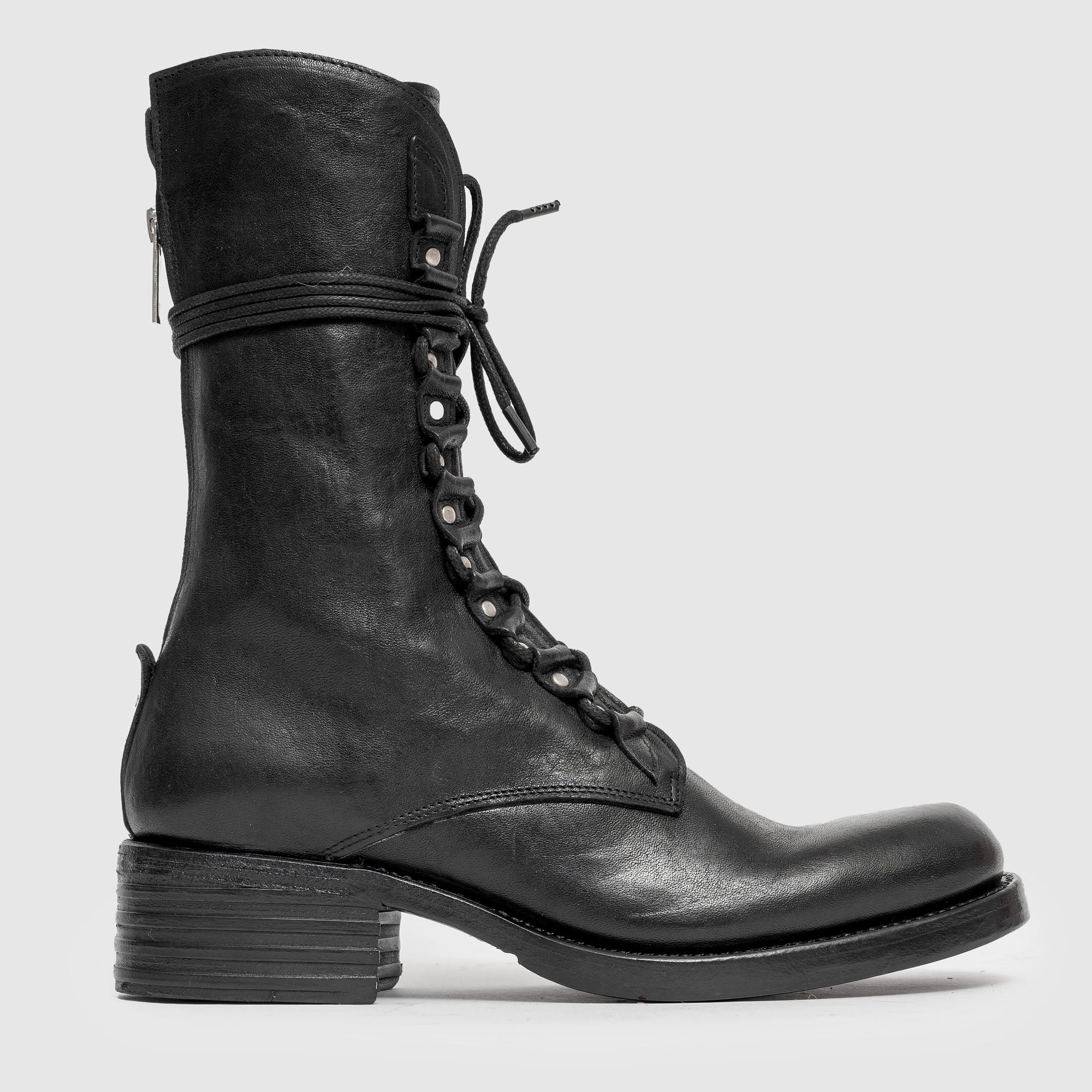 BDLZ 08 W Black Leather Boot