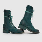 BDLZ 08 W Turquoise Leather Boot