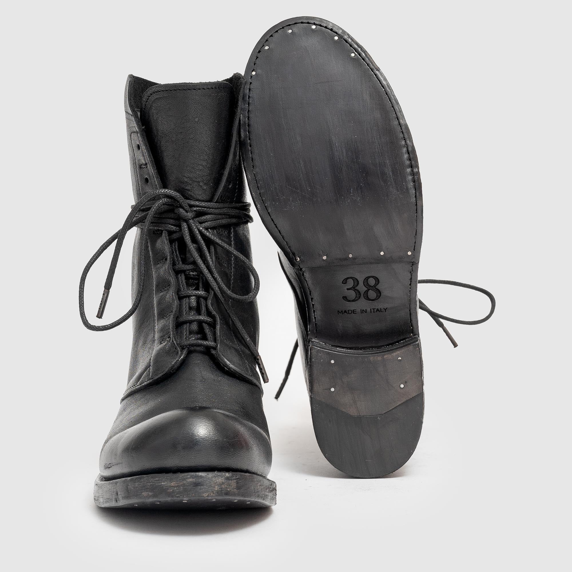 BHLZ 09 W Black Leather Boot