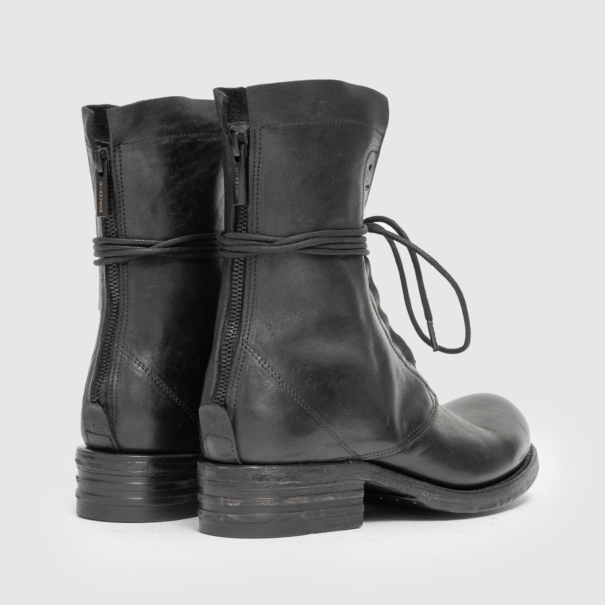 BHLZ 09 W Black Leather Boot