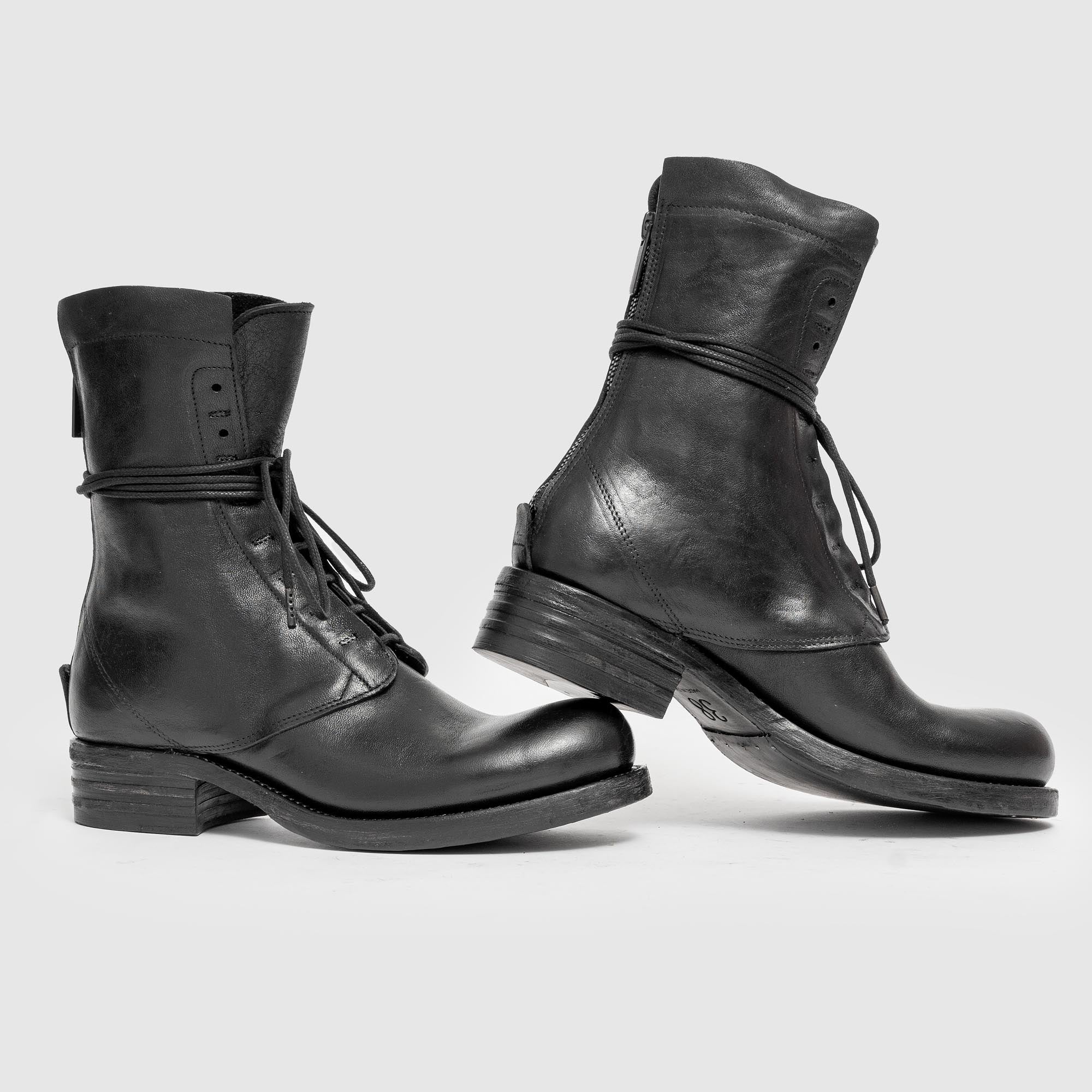 BHLZ 09 W Black Leather Boot