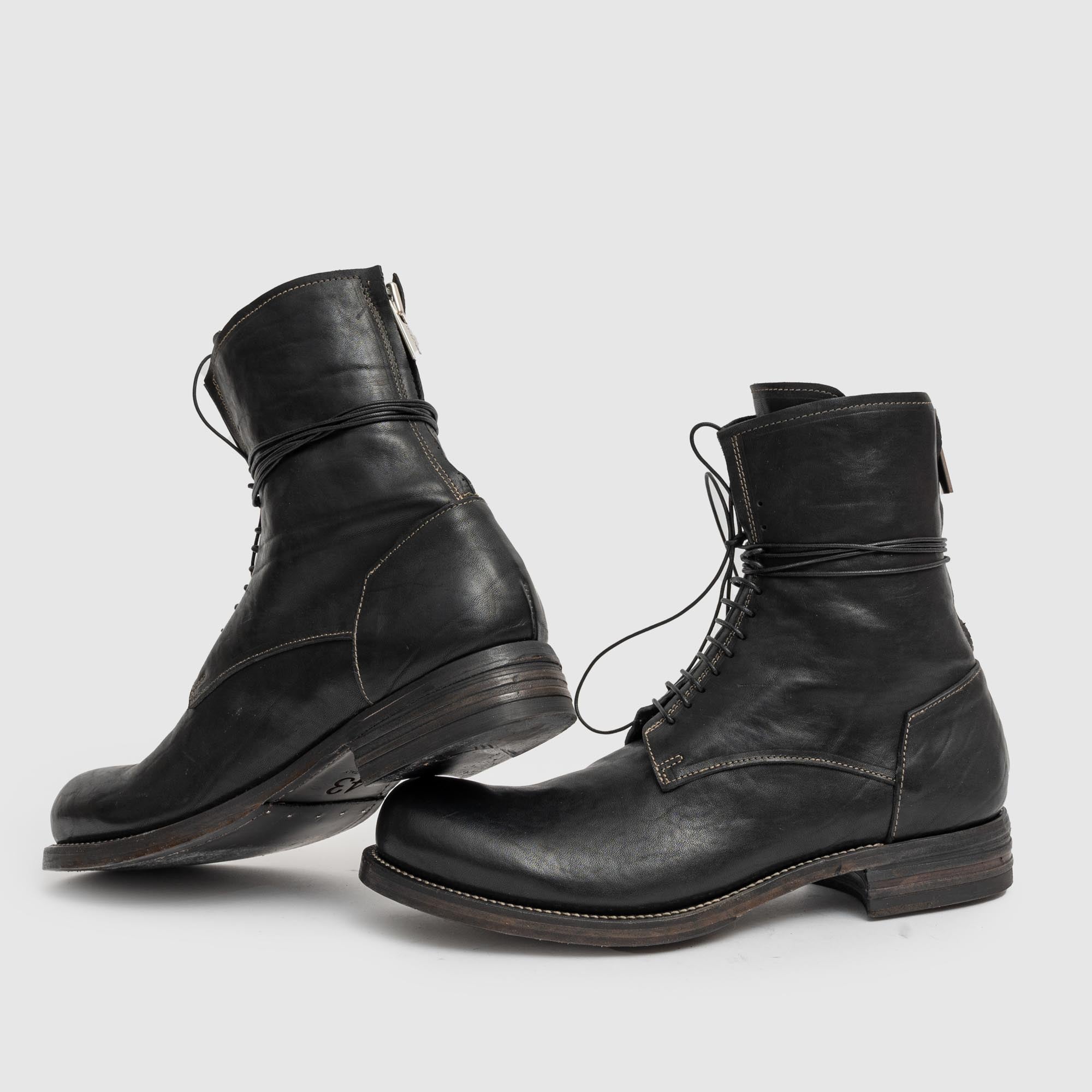 BSPZ 10 M Black Leather Boot