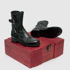 BCBZ 02 W Black Leather Boot