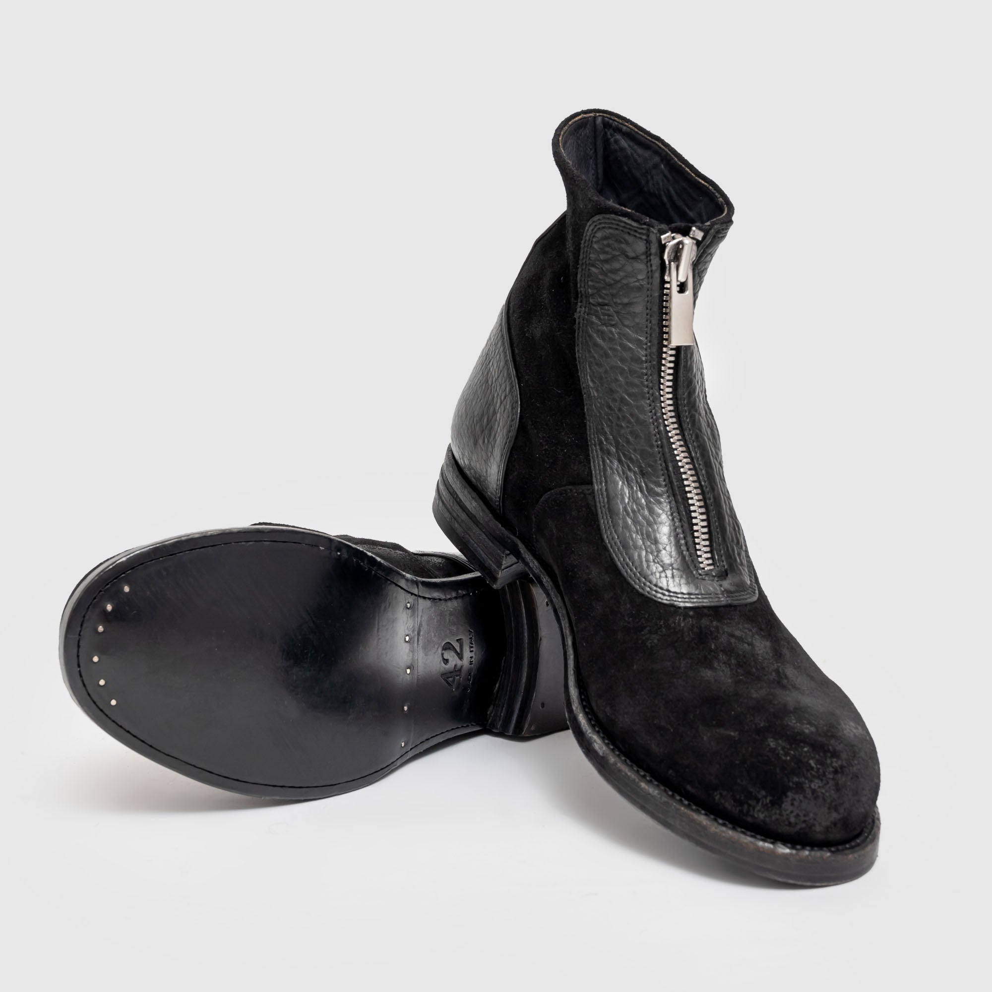 BCFZ 01 M SB Black Suede Boot