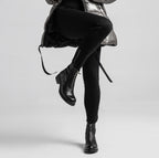 BCFZ 01 W Black Leather Boot