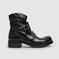 BCLV 04 W Black Leather Boot