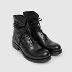 BCLV 04 W Black Leather Boot