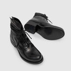 BCLV 04 W Black Leather Boot