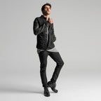 BCLZ 03 M WS Black Leather Boot