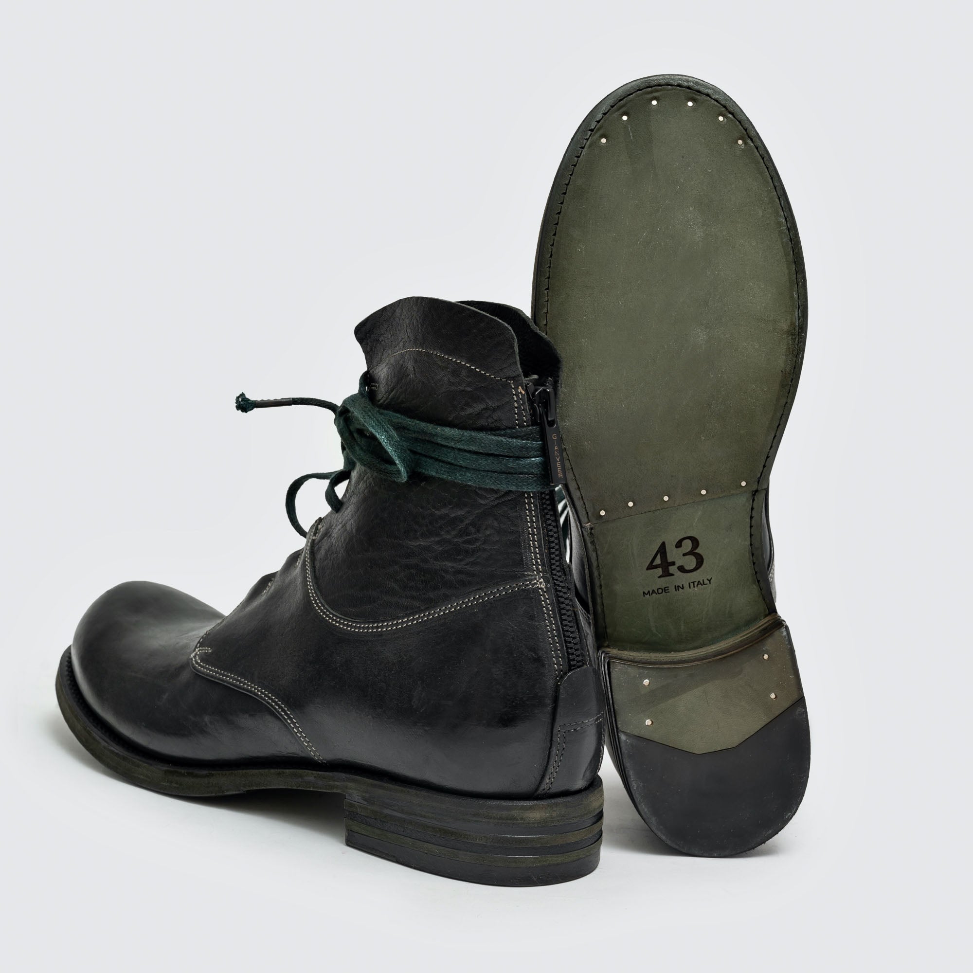 BCLZ 03 M WS Black Leather Boot