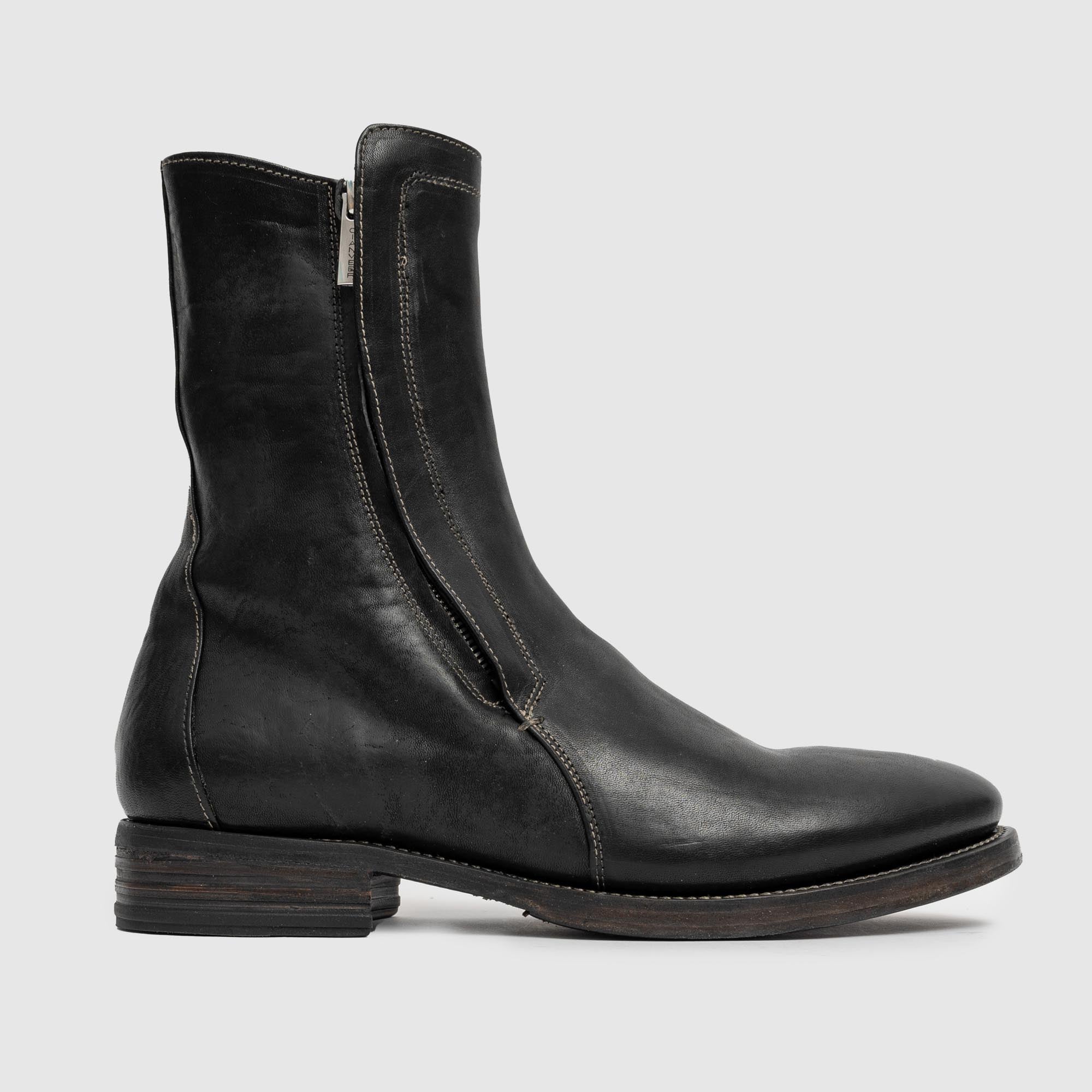 BFDZ 07 M Black Leather Boot