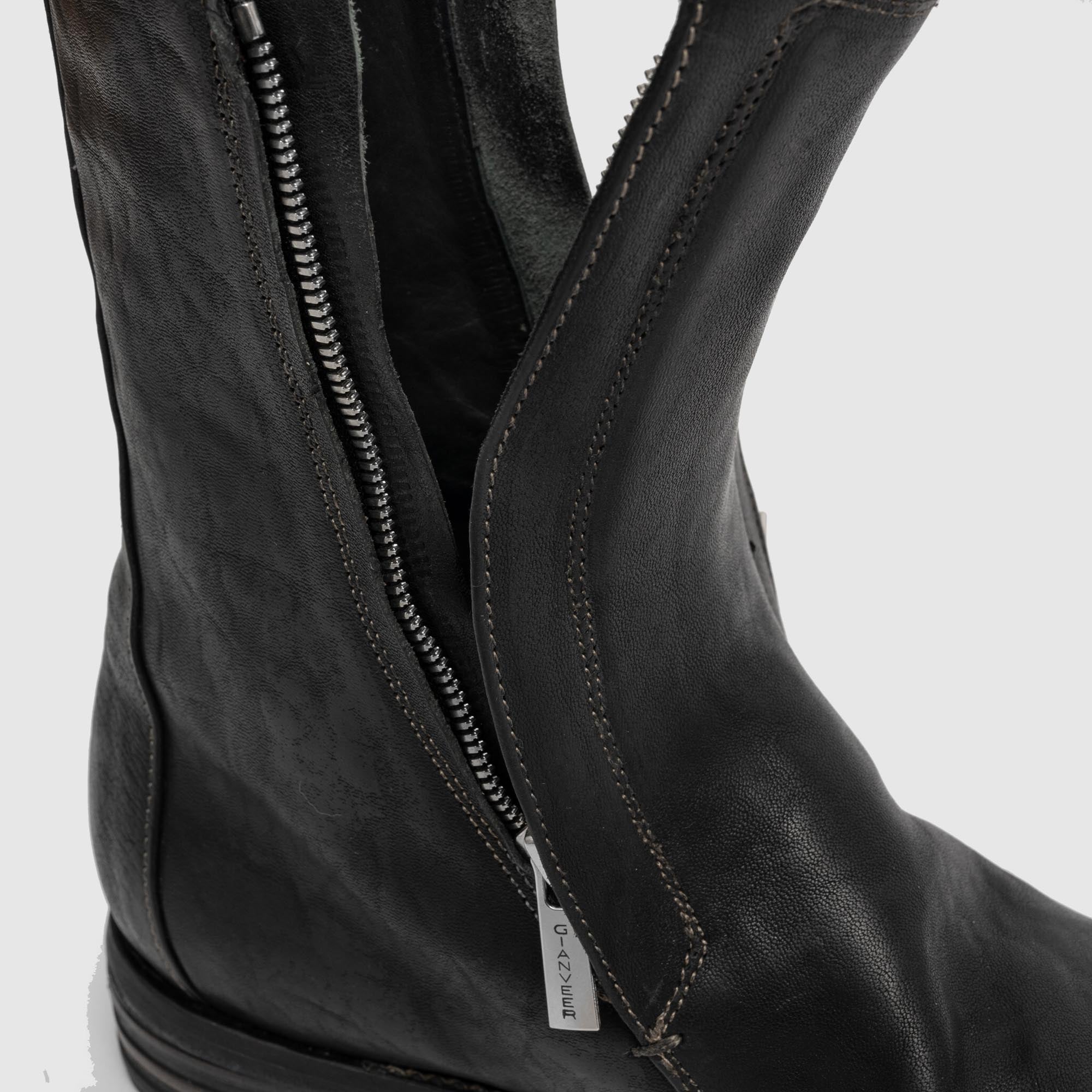 BFDZ 07 M Black Leather Boot