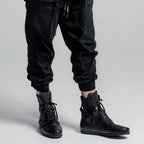 SHH 04 F/G M Black Leather Sneaker
