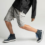 SHM 02 M Indigo Leather Sneaker