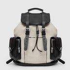 BPW 01 S/B M White Leather Backpack