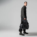 BPB 01 S/B M Black Leather Backpack