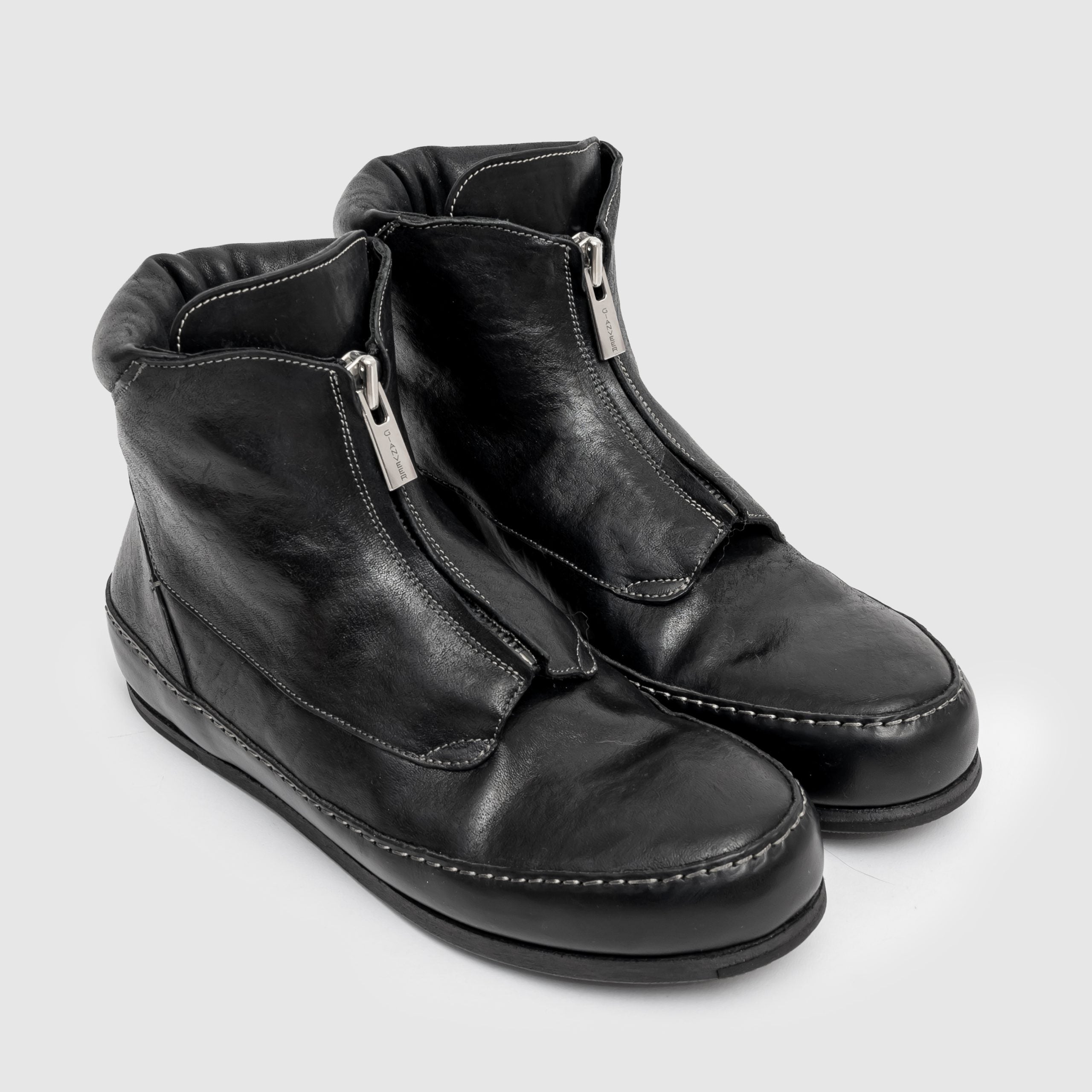 SFZ 06 M Black Leather Sneaker