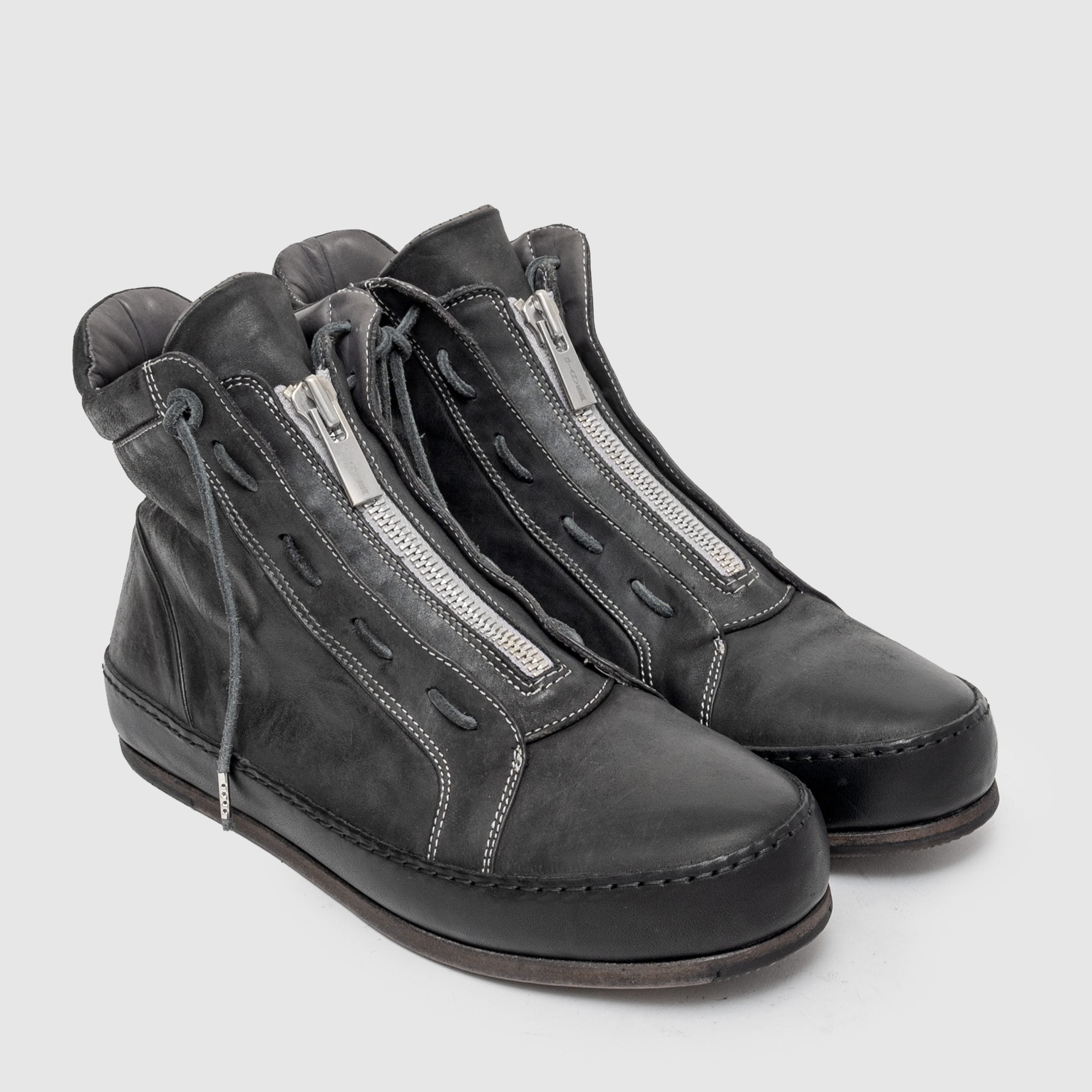 SHZ 03 M Grey Suede Sneaker