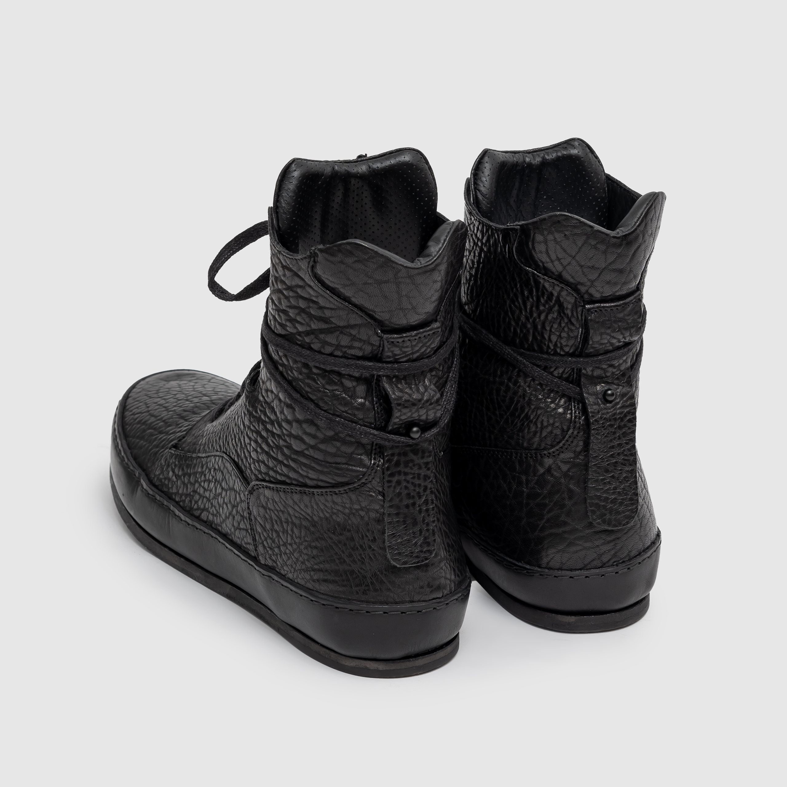SHH 04 F/G M Black Leather Sneaker