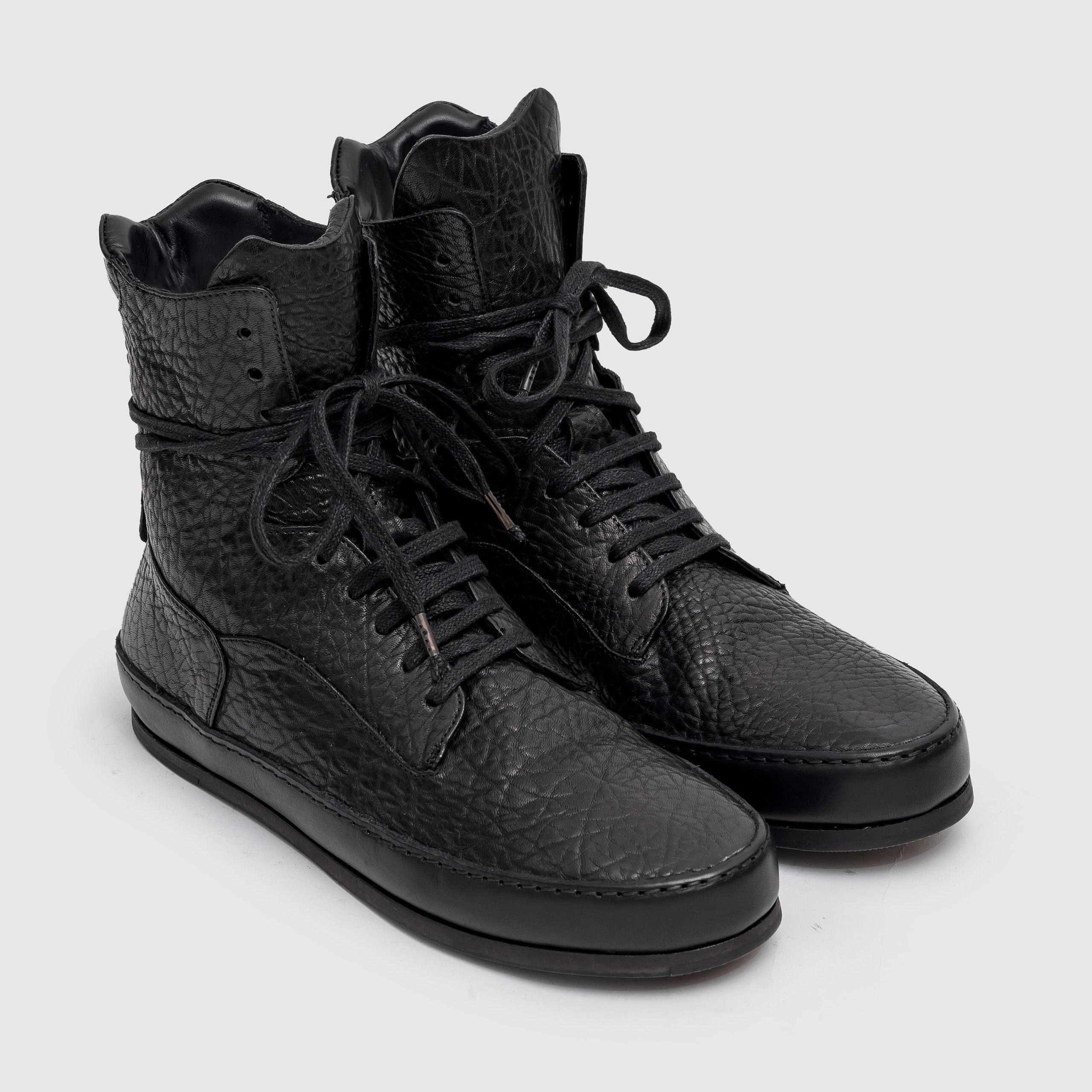 SHH 04 F/G M Black Leather Sneaker