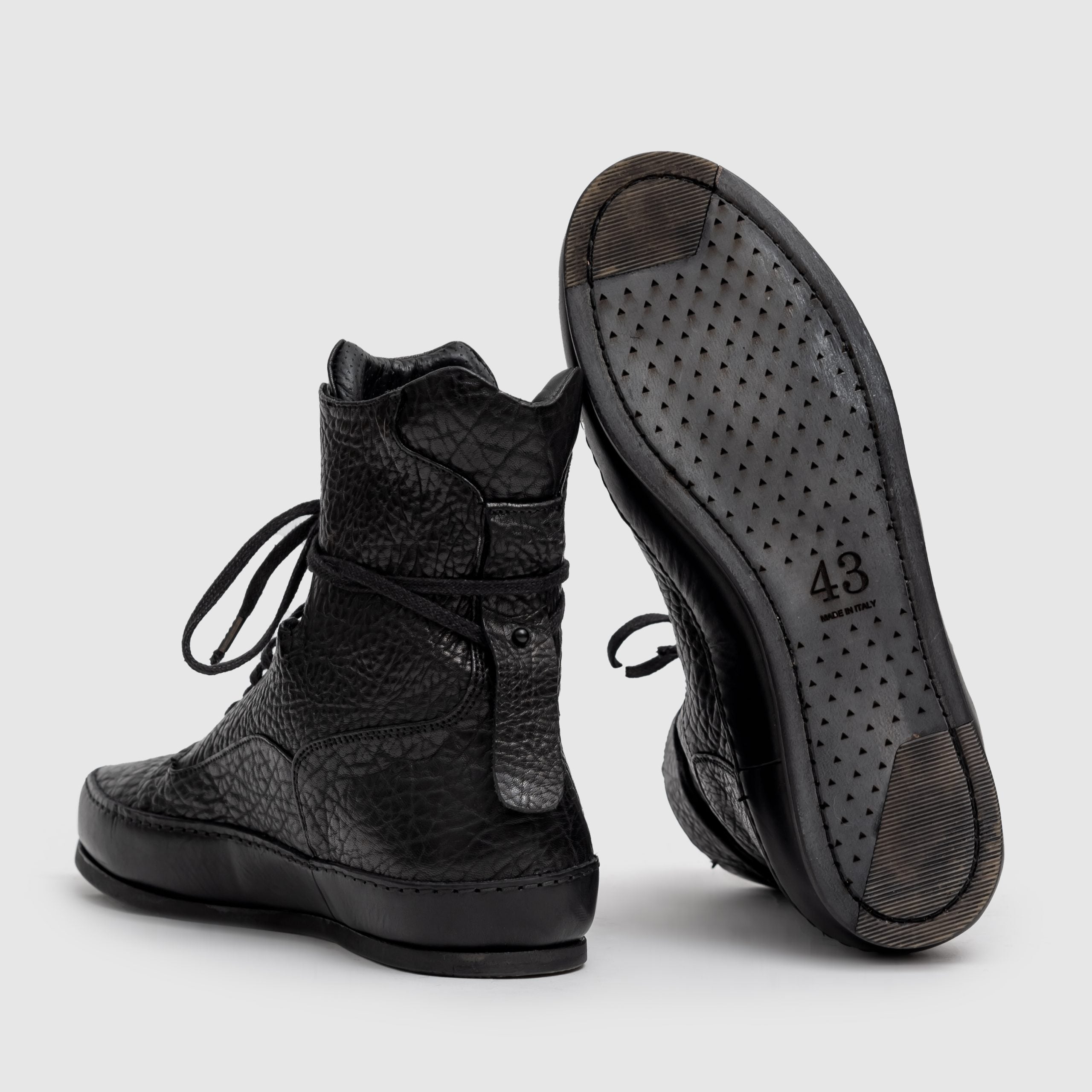 SHH 04 F/G M Black Leather Sneaker