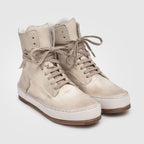 SHH 04 SH W Beige Leather Sneaker