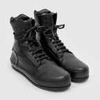 SHH 04 M Black Leather Sneaker