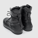 SHH 04 M Black Leather Sneaker