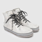SHM 02 M White Leather Sneaker