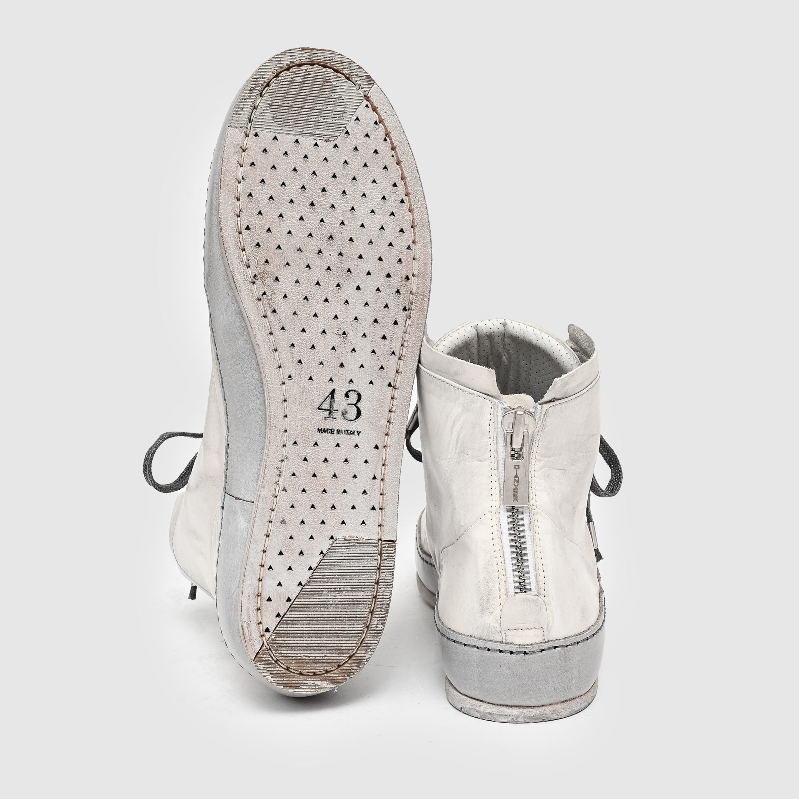 SHM 02 M White Leather Sneaker
