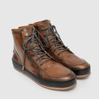 SHM 02 M Crust Leather Sneaker