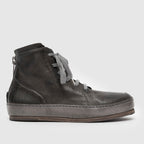 SHM 02 W Grey Leather Sneaker