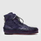 SHM 02 W Purple Leather Sneaker