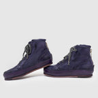 SHM 02 W Purple Leather Sneaker