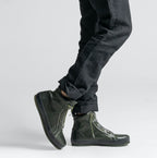 SHZ 03 M Green Suede Sneaker