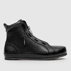 SHZ 03 M Black Leather Sneaker