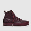 SHZ 03 W Burgundy Suede Sneaker