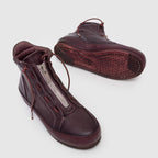 SHZ 03 W Burgundy Suede Sneaker