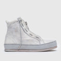 SHZ 03 W White Leather Sneaker