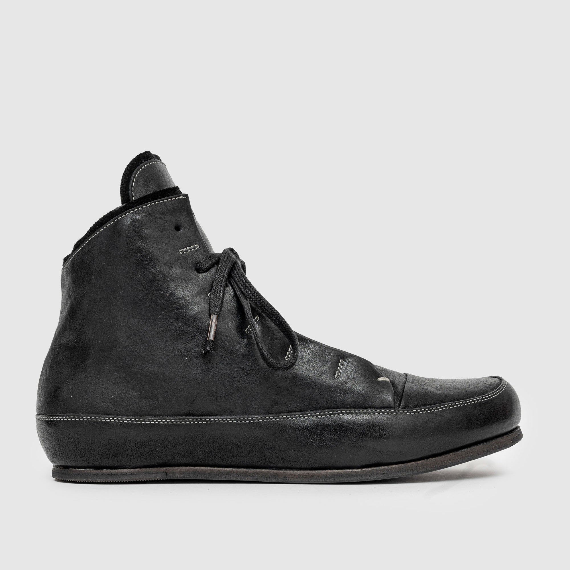 SKM 05 M Black Leather Sneaker