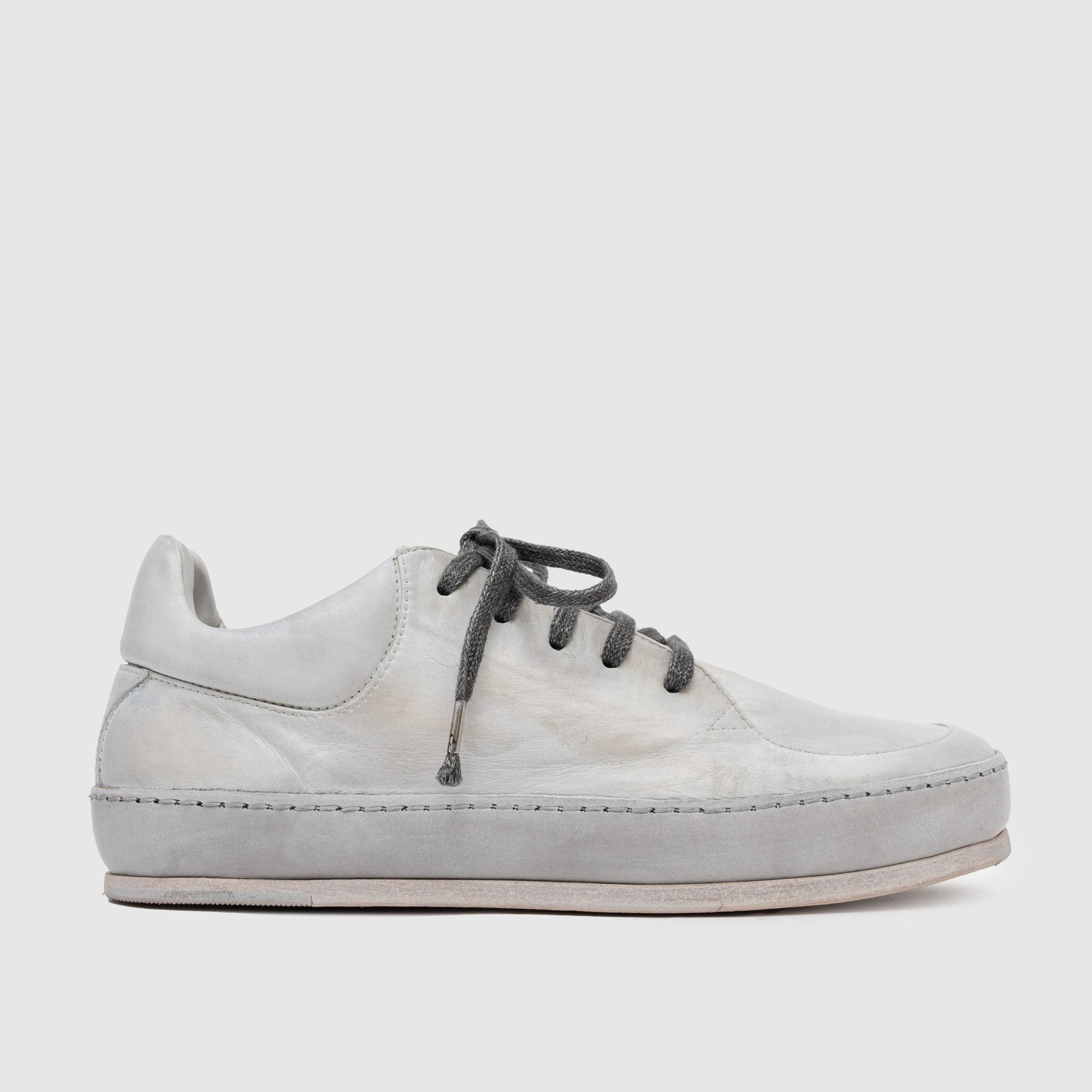 SHL 01 M White Leather Sneaker