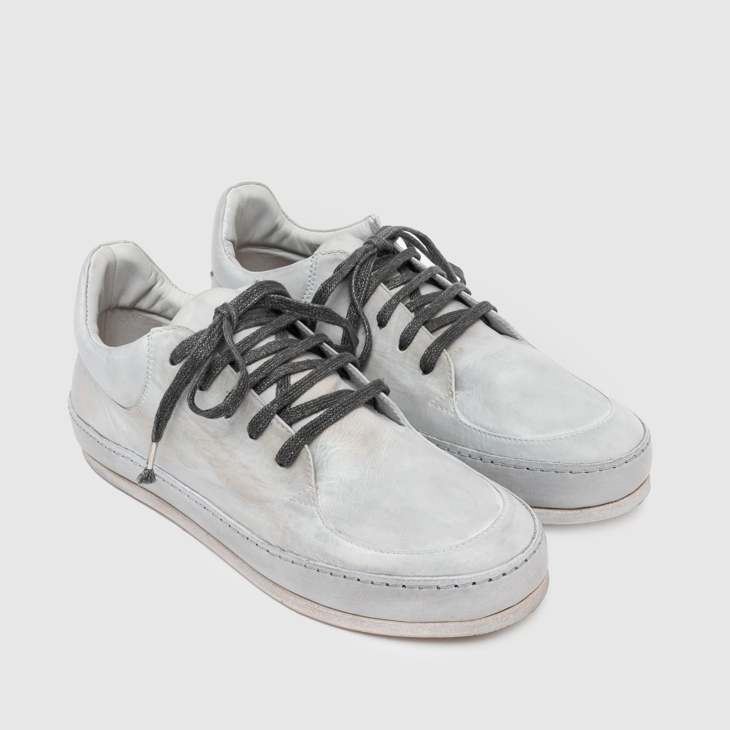 SHL 01 M White Leather Sneaker