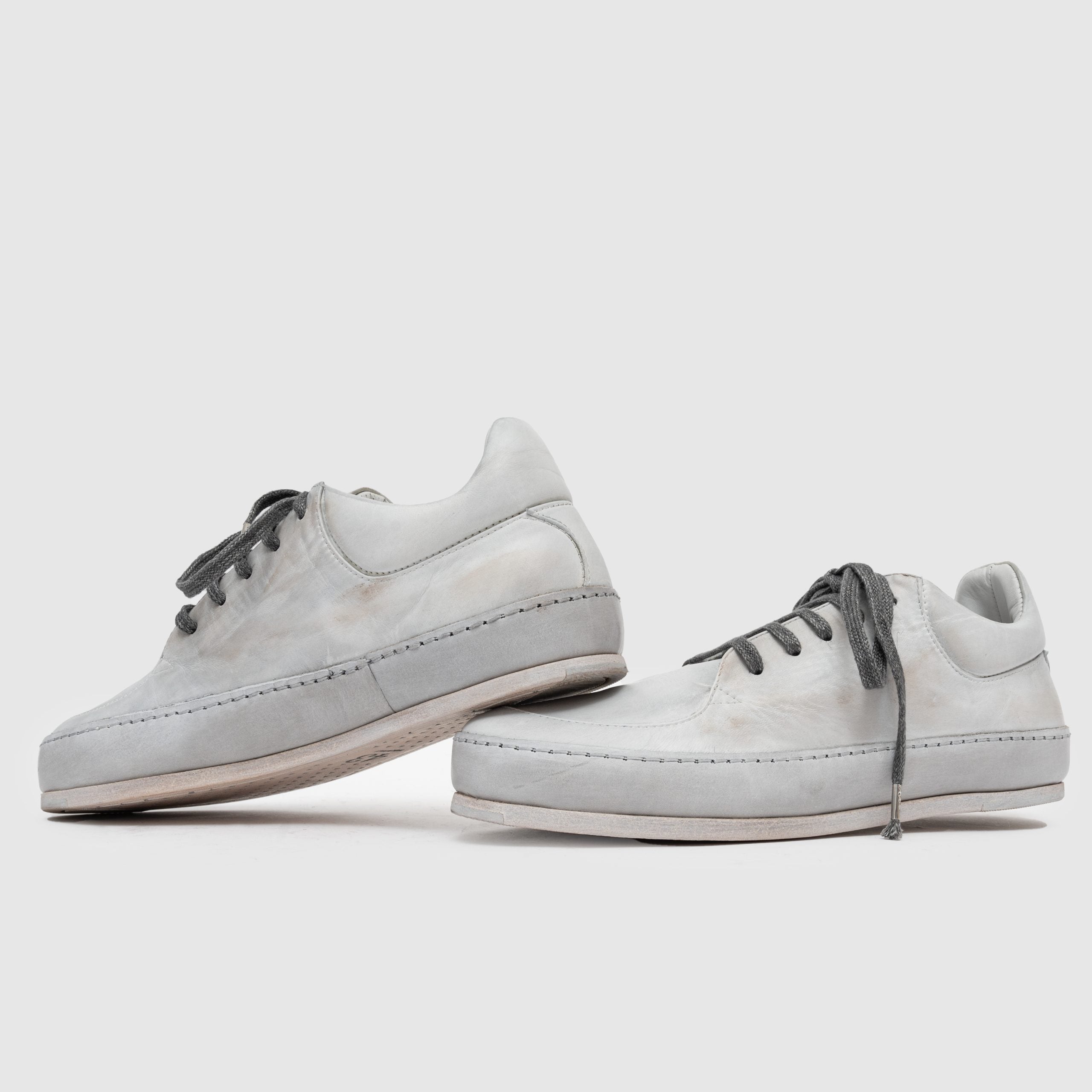 SHL 01 M White Leather Sneaker