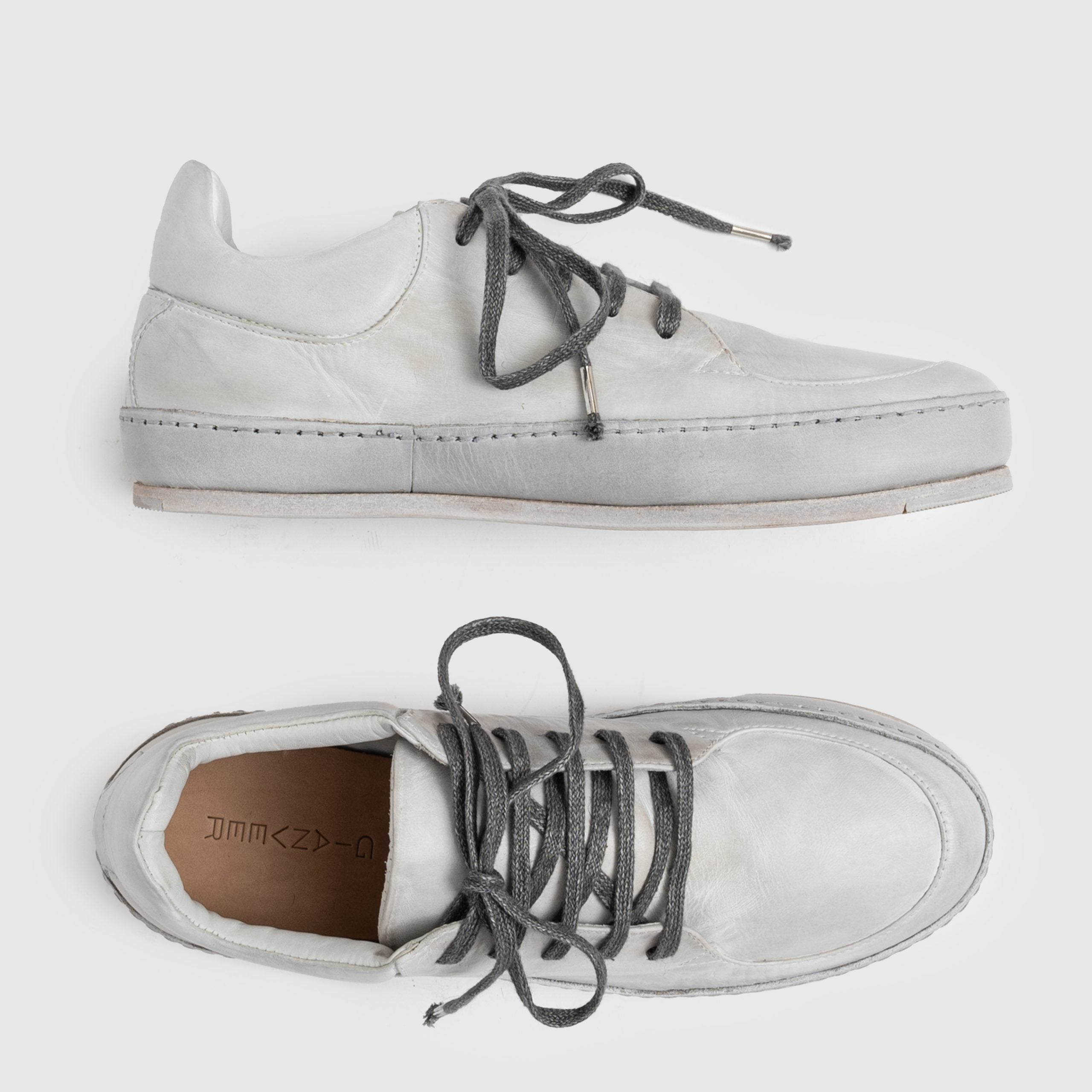 SHL 01 M White Leather Sneaker