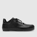 SHL 01 M Black Leather Sneaker