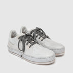 SHL 01 W White Leather Sneaker