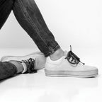 SHL 01 W White Leather Sneaker