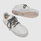 SHL 01 W White Leather Sneaker
